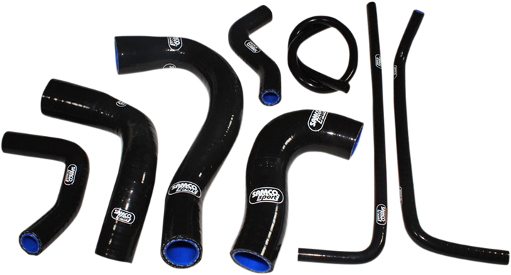 Samco Sport Radiator Hose Kit - Black - Yamaha YAM-84-BLK