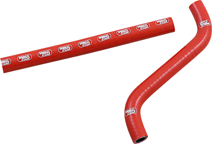 Samco Sport Radiator Hose Kit - Red - Aprilia APR-14-RD