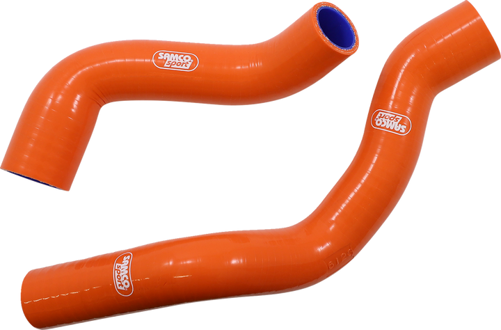 Samco Sport Radiator Hose Kit - Orange - Husqvarna/Ktm KTM-119-OR