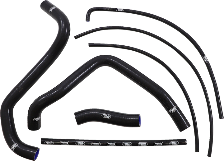 Samco Sport Radiator Hose Kit - Black - Suzuki SUZ-72-BK