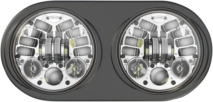 Custom Dynamics Adaptive Led Headlight - Harley-Davidson - Chrome PB-RG13A-C