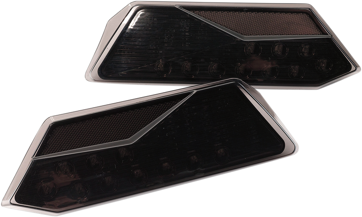 Moose Offroad Taillights - Led - Rzr1000 - Black 100-2360-PU