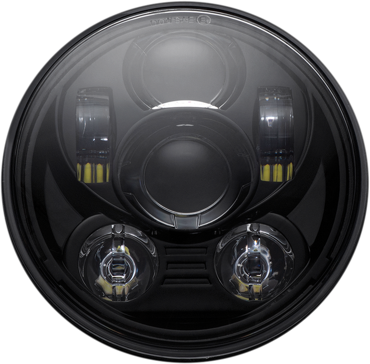 Custom Dynamics Headlamp - 5-3/4" - Led - Black CD-575-B