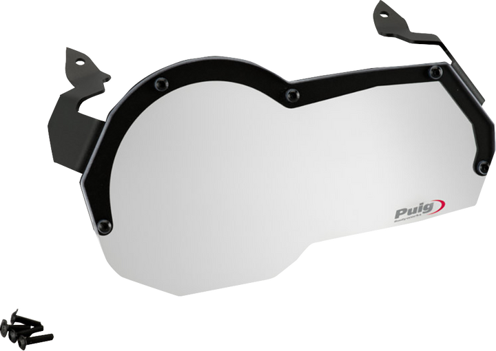 Puig Hi-Tech Parts Protective Headlight Cover - Clear - '13-'24 R1200Gs/R1250Gs 20814W