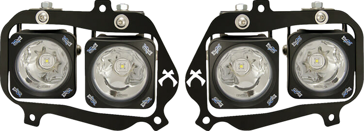 Vision X Headlight Kit - Spotlight - Halo - Rzr 9898605