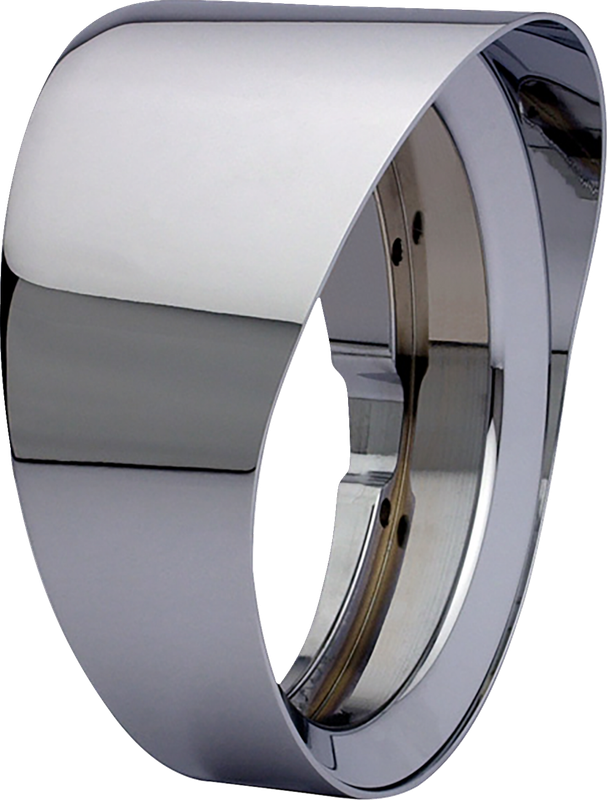 Headwinds Headlight Bezel - 10" - Mariah - Chrome 1-7029MCA-10