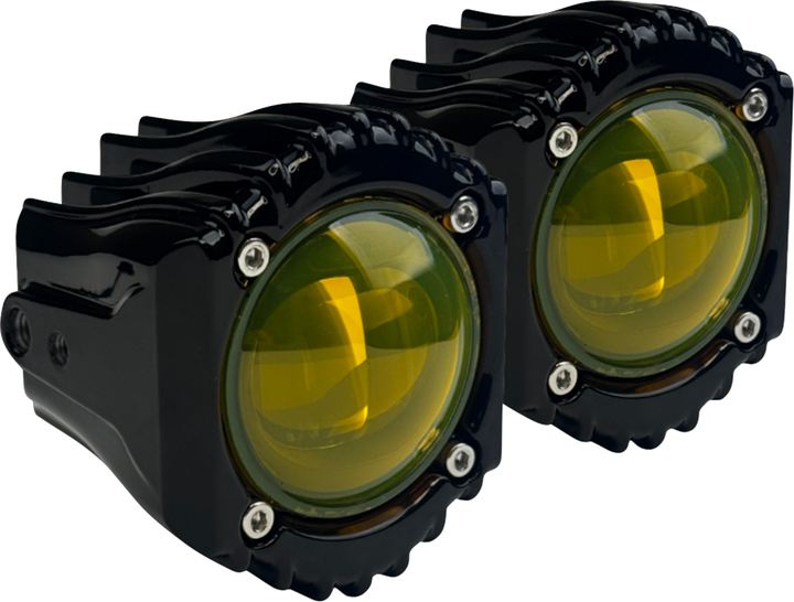 Custom Dynamics Fog Light - Selective Yellow - Harley-Davidson SD-FOG-3Y