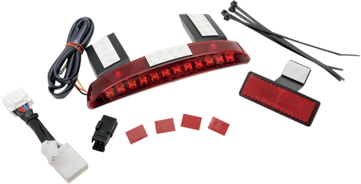 Drag Specialties Running/Brake Light Assembly - Red Lens 2010-0916