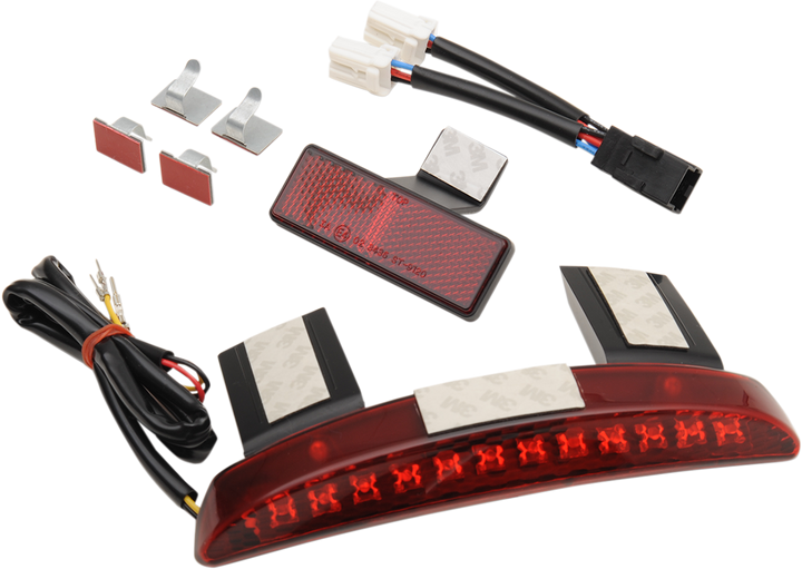Drag Specialties Running/Brake Light Assembly - Red Lens 2010-1160