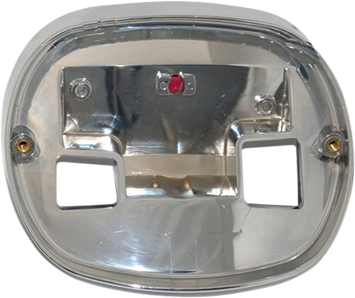 Custom Dynamics Taillight Base Plate - Chrome TL-BASEPLATE-C