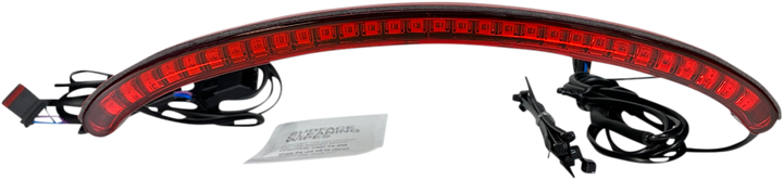 Custom Dynamics Led Taillight With Turn Signal - Red CD-FATBOB-R