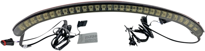 Custom Dynamics Led Taillight With Turn Signal - Smoke CD-FATBOB-S