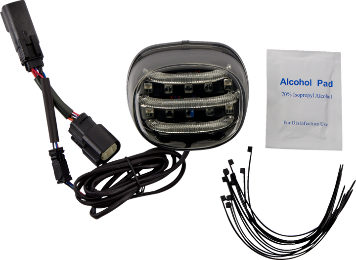 Custom Dynamics Mini Taillight - Smoke PB-ELIMTL-SS6-S