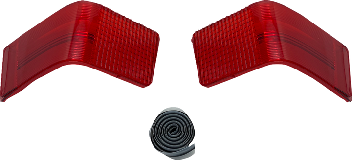 Custom Dynamics Taillight Lens - Tour-Pak - Red CD-TP-LENS-R