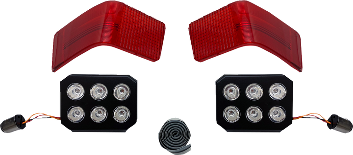 Custom Dynamics Led Light - Tour-Pak - Red CD-TP-13-R