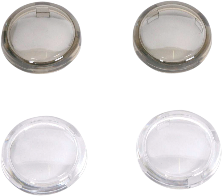 Drag Specialties Mini-Duece Lens Kit - Clear/Smoke 2020-0118