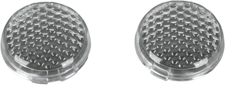 Drag Specialties Replacement Lens - Clear - Honeycomb 2020-0282