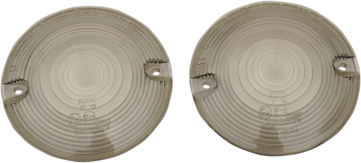 Drag Specialties Turn Signal Lens - Smoke - Fl 2020-0640