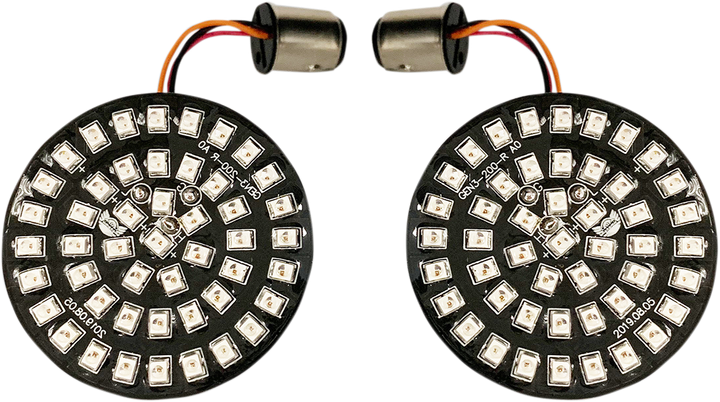 Drag Specialties Bullet-Style Turn Signal Insert - Red 2020-1813