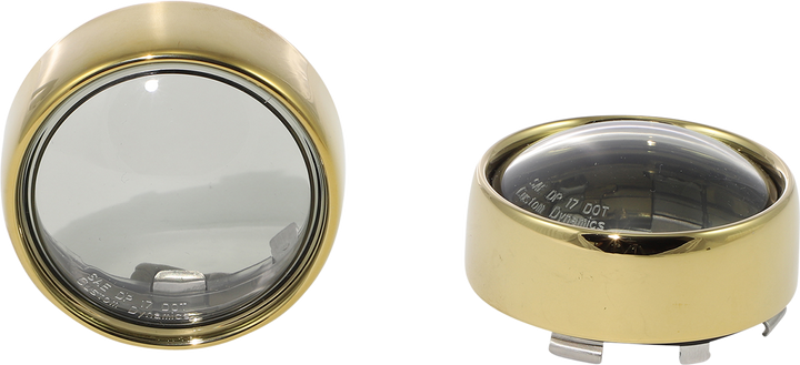 Custom Dynamics Bezel - Gold/Smoke PB-B-BEZ-GS