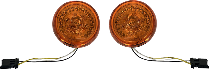 Custom Dynamics Turn Signal - Amber Lens - Cvo PB-AA-JAE-A