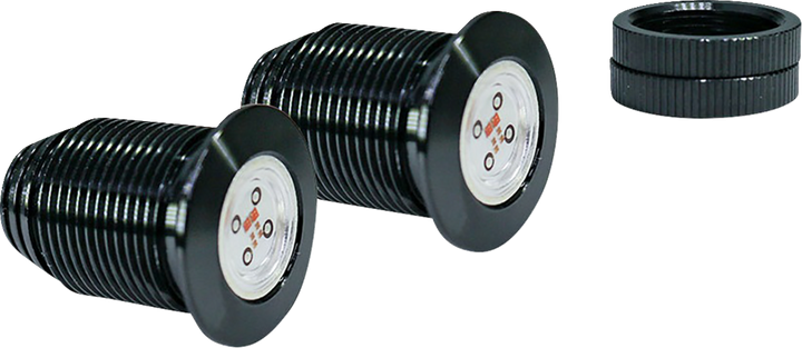 Paul Yaffe Bagger Nation Thunder Bolts Kit - Run/Brake/Turn - Black PYO:BB-TB-B