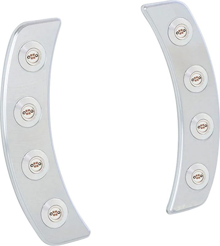 Paul Yaffe Bagger Nation Quad Pod Running Light Kit - Chrome PYO:QPLK-C