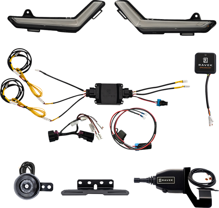 Ravek Turn Signal Kit - Gen3 Speakeasy - Defender - Lever 65-1000SL