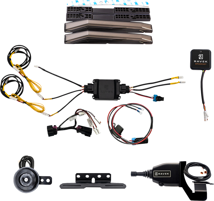 Ravek Turn Signal Kit - Gen3 Speakeasy - Ridge - Lever 67-4001SL