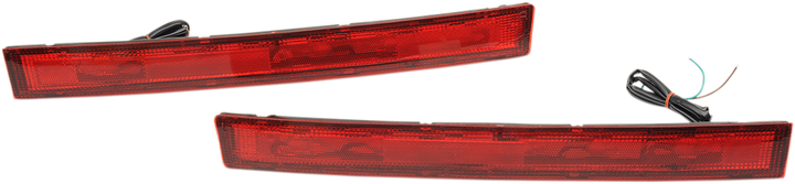 Parts Unlimited Lens Kit - Red 2040-0345