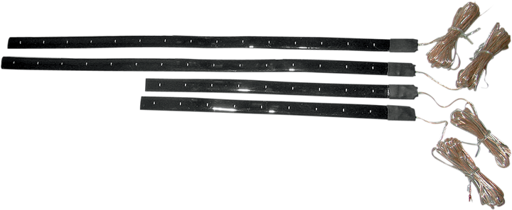 Brite-Lites Led Accent Light Kit - 4 Strips - Red BL-ASLEDR4