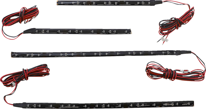 Brite-Lites Led Accent Light Kit - 4 Strips - Blue BL-ASLEDB4