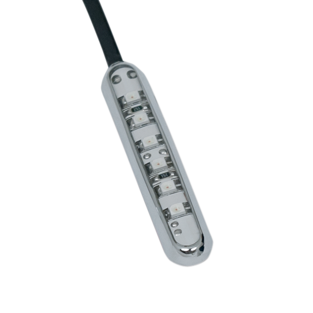 Custom Dynamics Magic Spot - White - Chrome MS6WHITEC