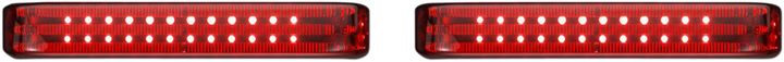 Custom Dynamics Saddlebag Lights - Bcm - Chrome/Red PB-SB-BCM-CR