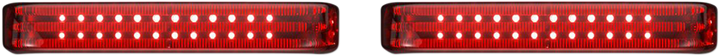 Custom Dynamics Saddlebag Lights - Chrome/Red PB-SB-HD-CR