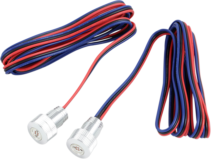 Paul Yaffe Bagger Nation Super Bright Red Led - Silver PYO:BOLTS-BRK-S