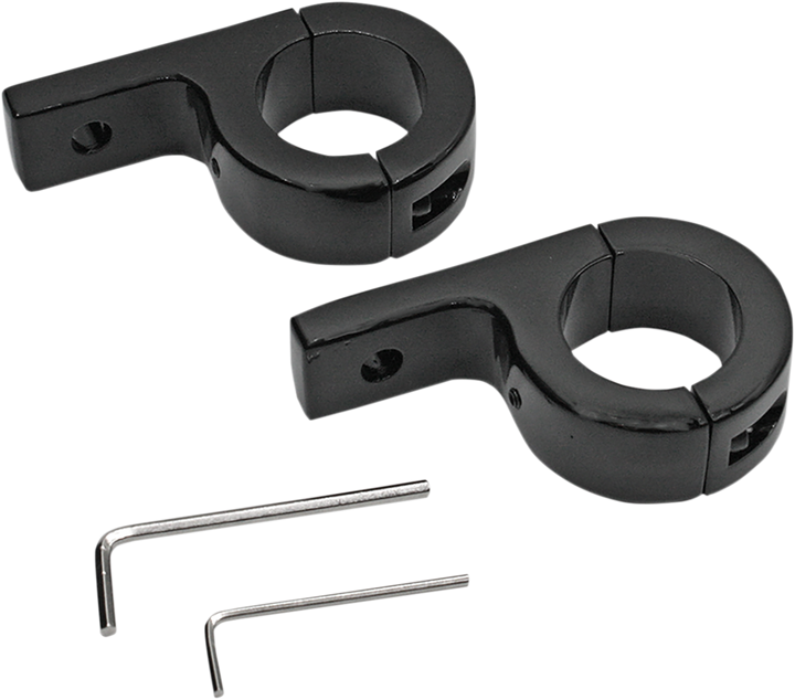 Custom Dynamics Mount Kit For 1-1/4" Tube - Gloss Black PB-125-B