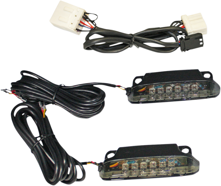 Custom Dynamics Luggage Rack Light Bar - Smoke CD-LR-09-S