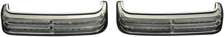 Custom Dynamics Saddlebag Led Lights - Sequential - Chrome/Smoke PB-SBSEQ-BCM-CS