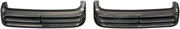 Custom Dynamics Saddlebag Led Lights - Sequential - Black/Smoke PB-SBSEQ-SS6-BS