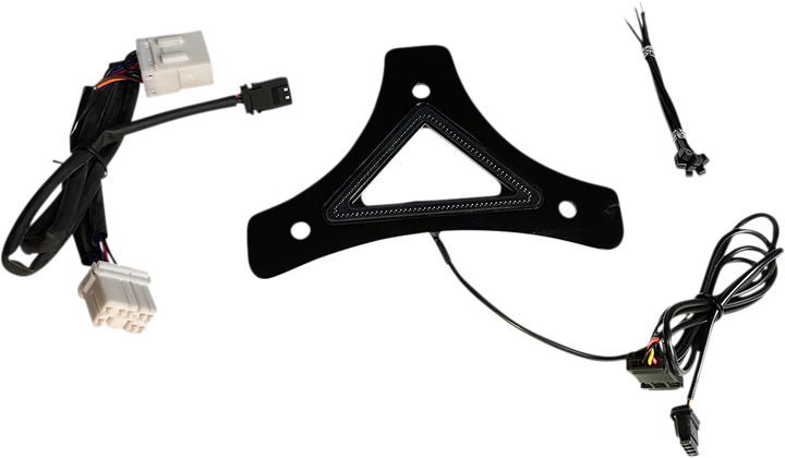 Custom Dynamics Led Backrest Light - Run/Brake - Black CD-BR-HD-B