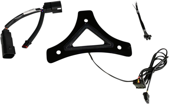 Custom Dynamics Led Backrest Light - Run/Brake - Black CD-BR-XL-B