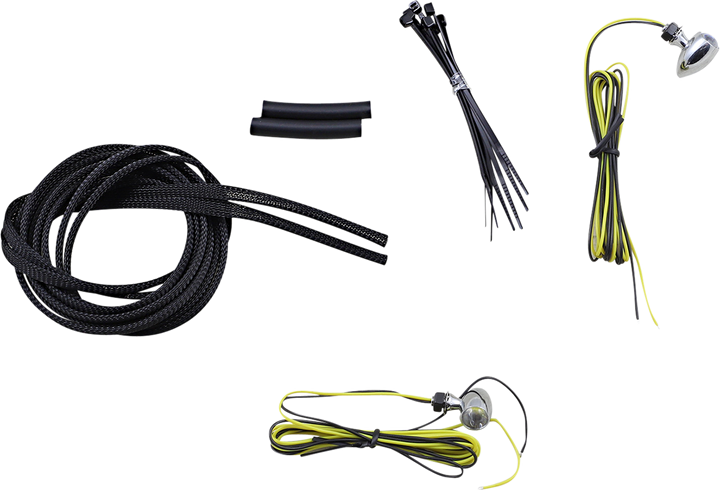 Custom Dynamics Micro Turn Signals - Amber -Chrome CD-MICRO-A-C