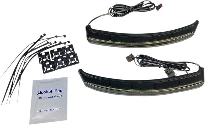 Custom Dynamics Saddlebag Lights - Smoke CD-INDBAG-INT-S