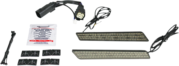 Custom Dynamics Saddlebag Light - Smoke Lens CD-LATCH-DC-S