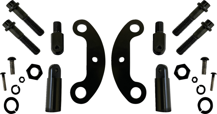 Custom Dynamics Fog Light Mount - Black PB-FOG-MOUNT-B