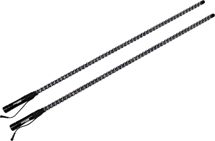 Moose Offroad Quick Disconnect Whip Light - 4' QD-COBBTR-142-PU