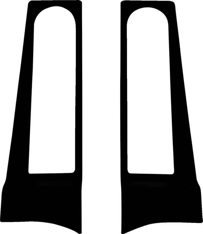 Custom Dynamics Fender Support Bolt Covers - Black CD-FILL-COV-B