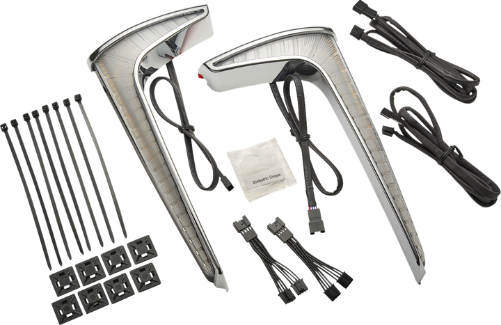 Ciro Lights - Lower Fairing - Chrome - Indian 46800