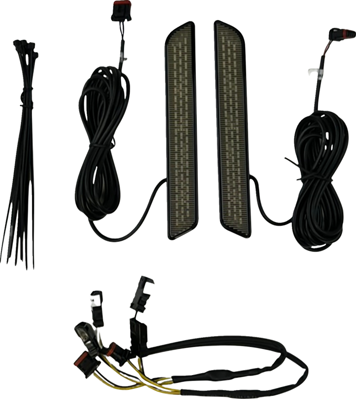 Custom Dynamics Led Fork Reflector - Smoke Lens CD-FORK-LRST-SB